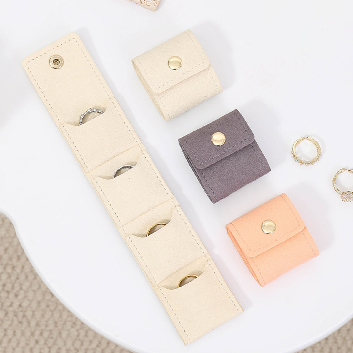 Women Bags For Office - Портативная сумка-органайзер для украшений с несколькими