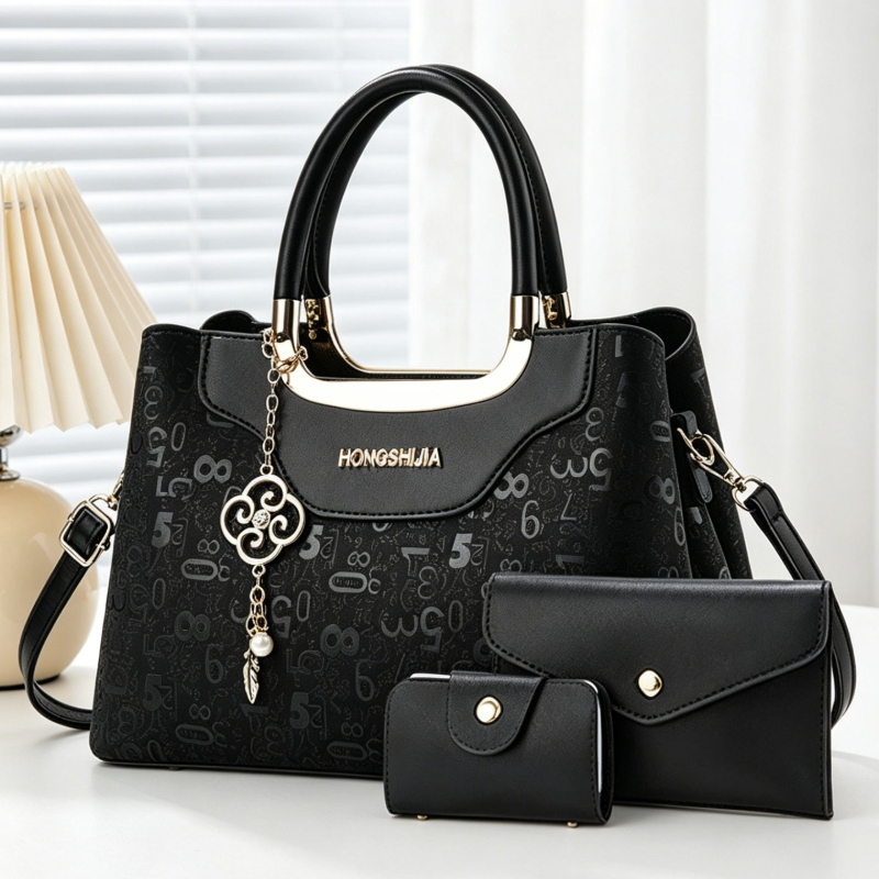 Women Bags Luxury - Набор из 3-х модных женских сумок,