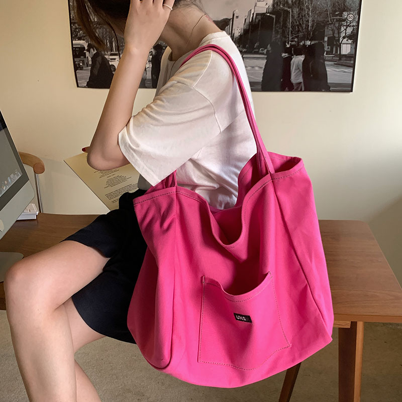 Shopper Tote Canvas - Холщовая Сумка высокого качества, многоразовая сумка