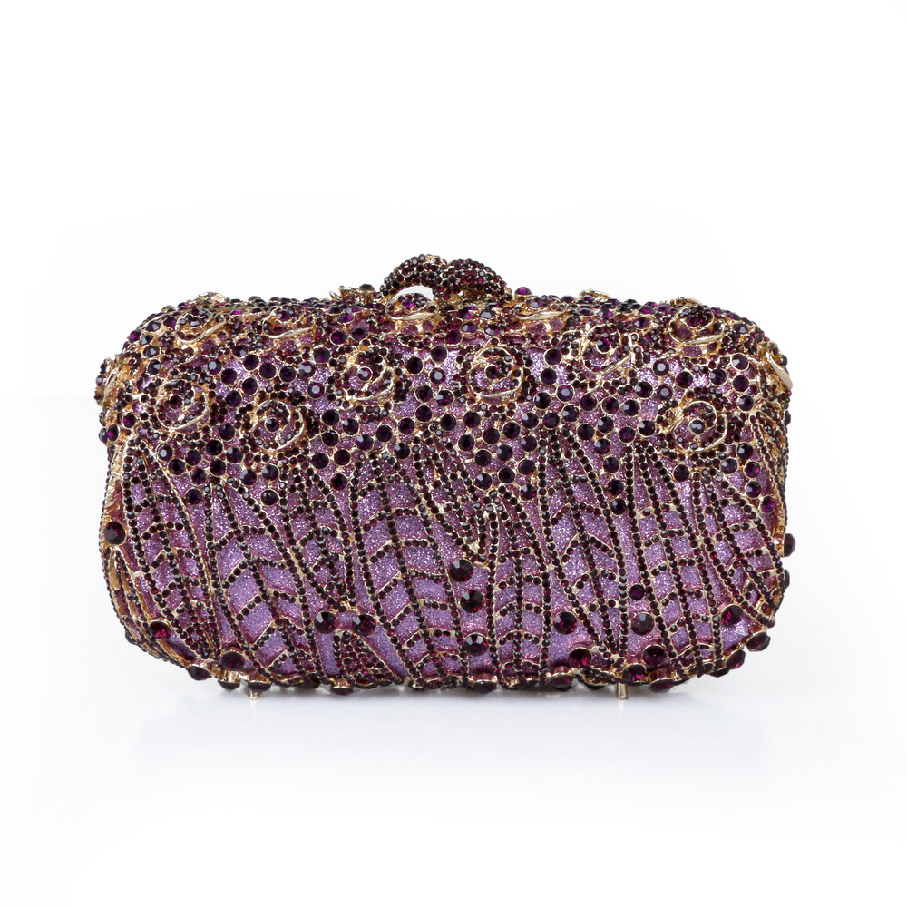 Women Bags Green - Коробка для вечеринки с длинными камнями,