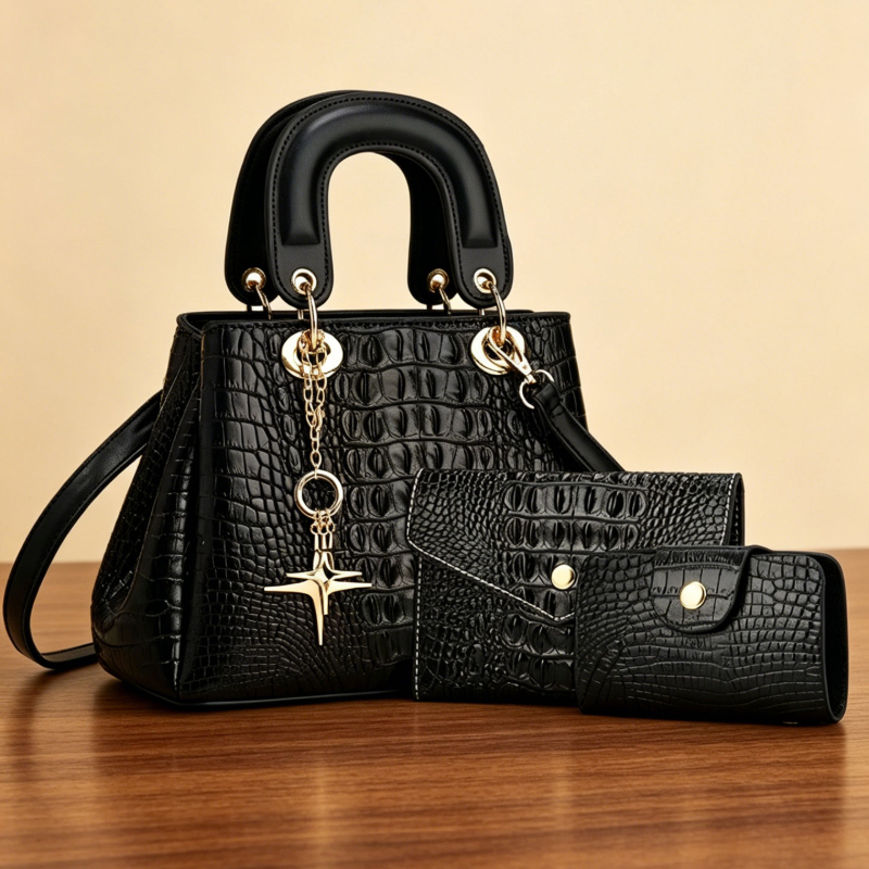 Women'S Bags Handbags - Набор из 3 женских сумок: компактная