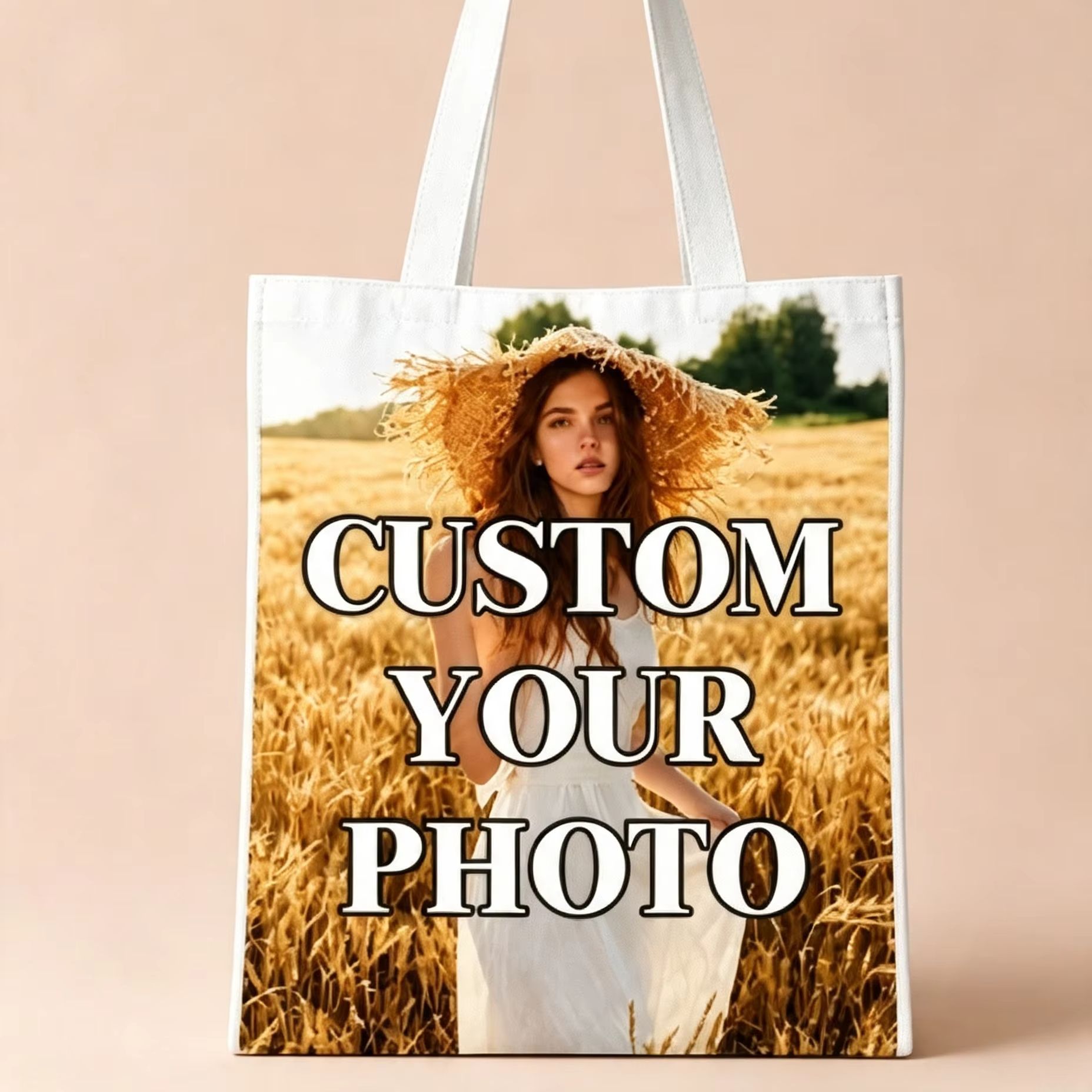 Women Bags Pictures - Персонализированная сумка-шоппер из холста с вашим
