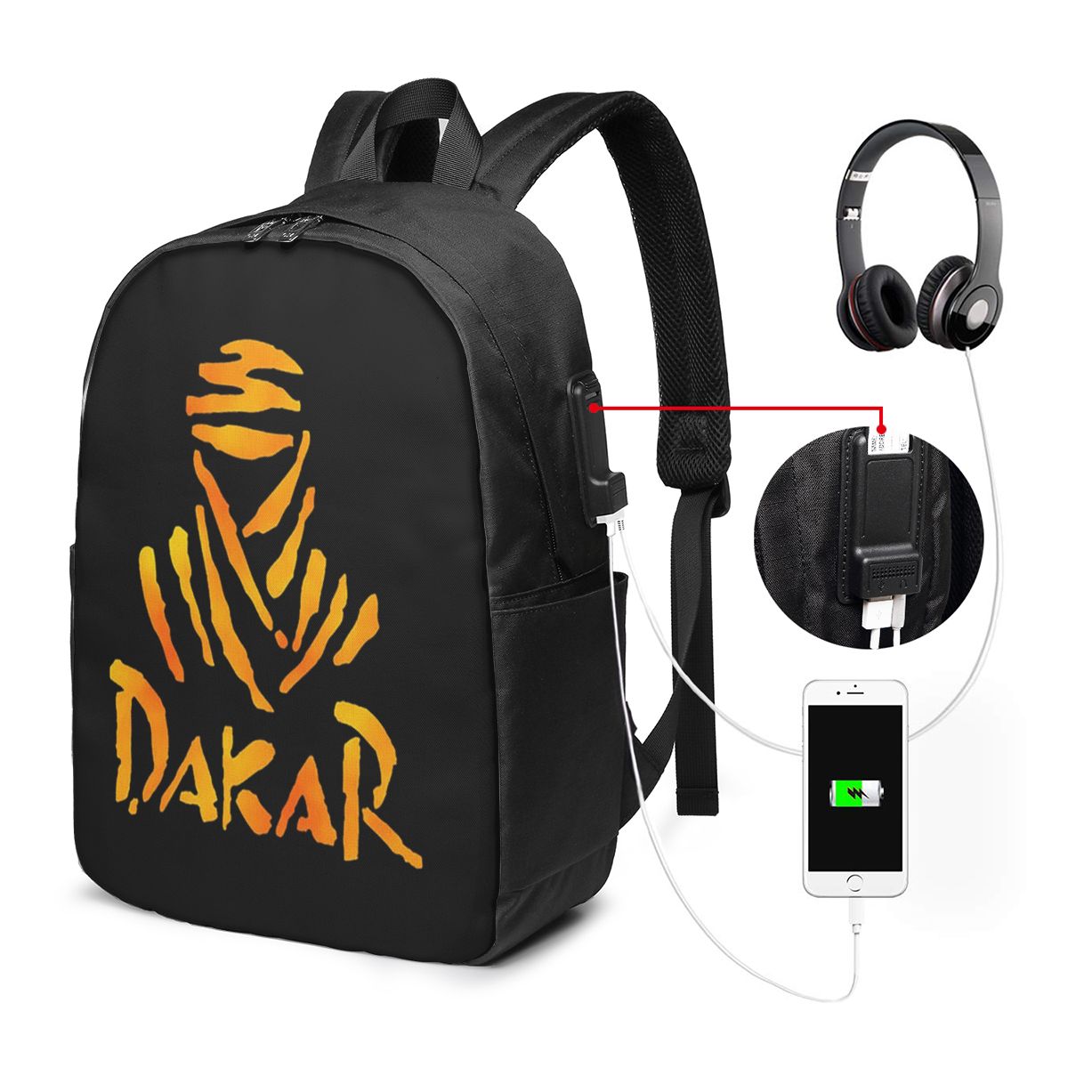 Women Bags For College - Рюкзак для мотоциклистов Dakar Rally, дорожная
