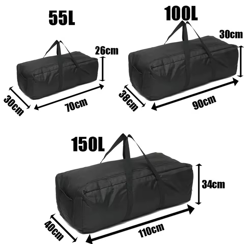 Women Bags Waterproof - Сумка-баул из ткани Оксфорд 1680D для