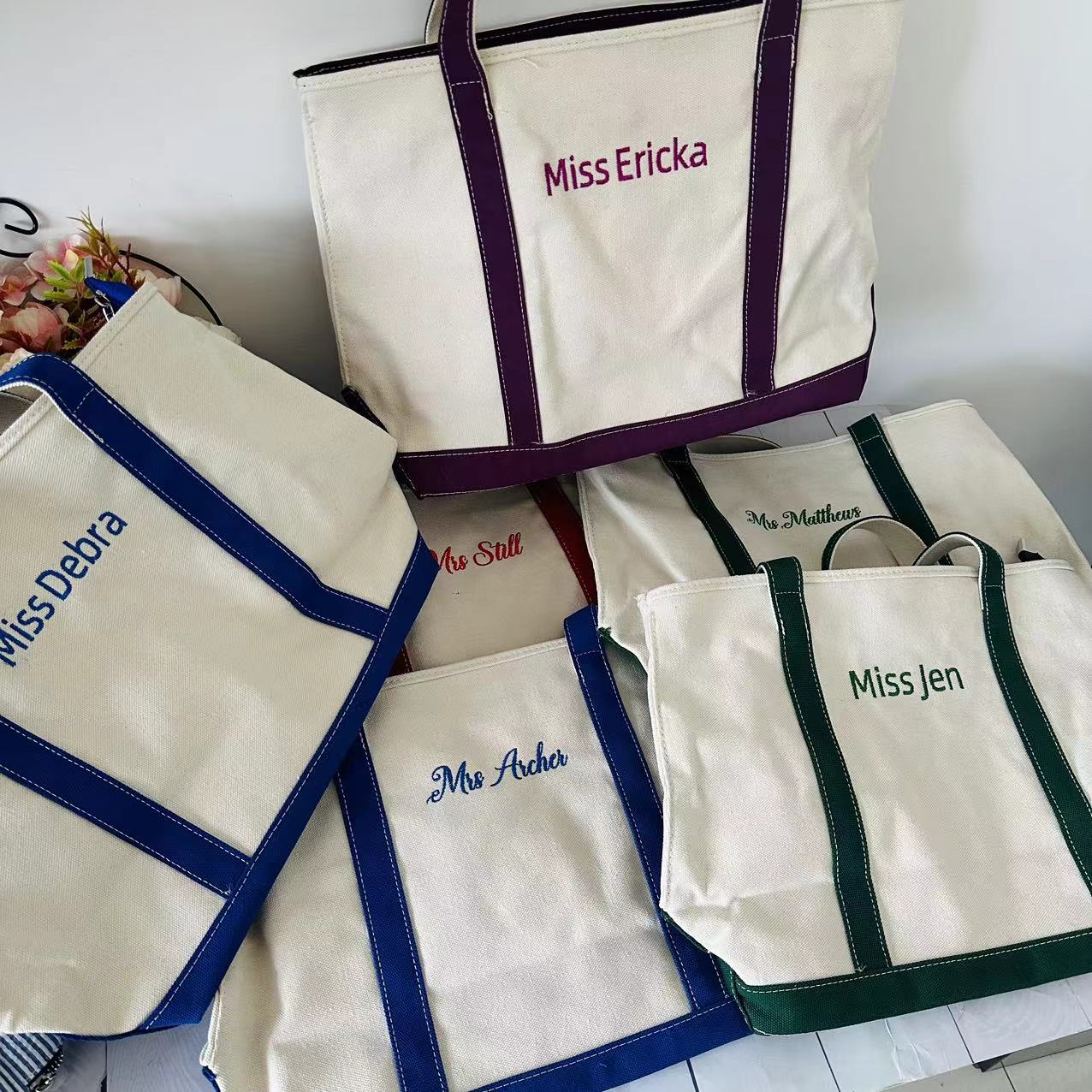 Shopper Tote Canvas - Дизайнерские Сумки-тоуты, персонализированная Сумка-тоут для лодок,