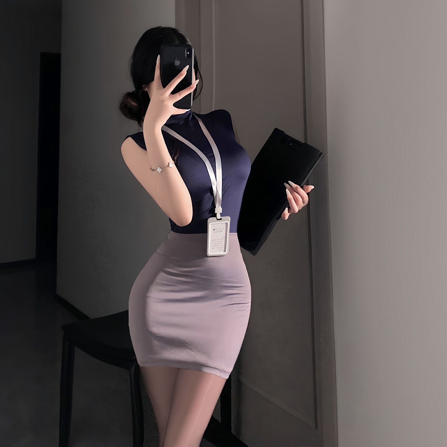 Women Bags For Office - Комплект сладких юбок OL, сексуальный стиль