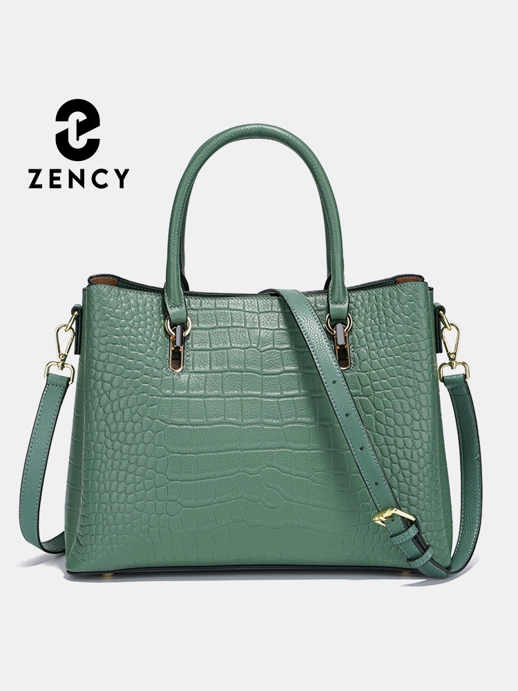 Женская сумка Zency из натурал – обзор и цена Women Bags Green