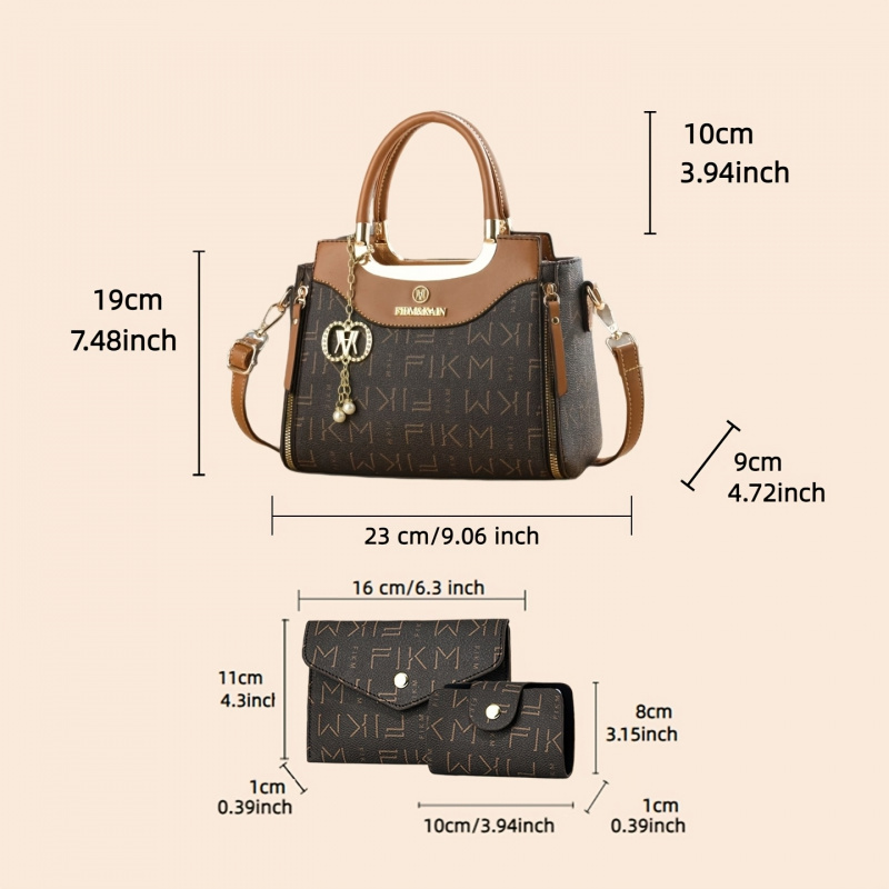 Набор из 3-х сумок премиум-кла – обзор и цена Women Bags Luxury