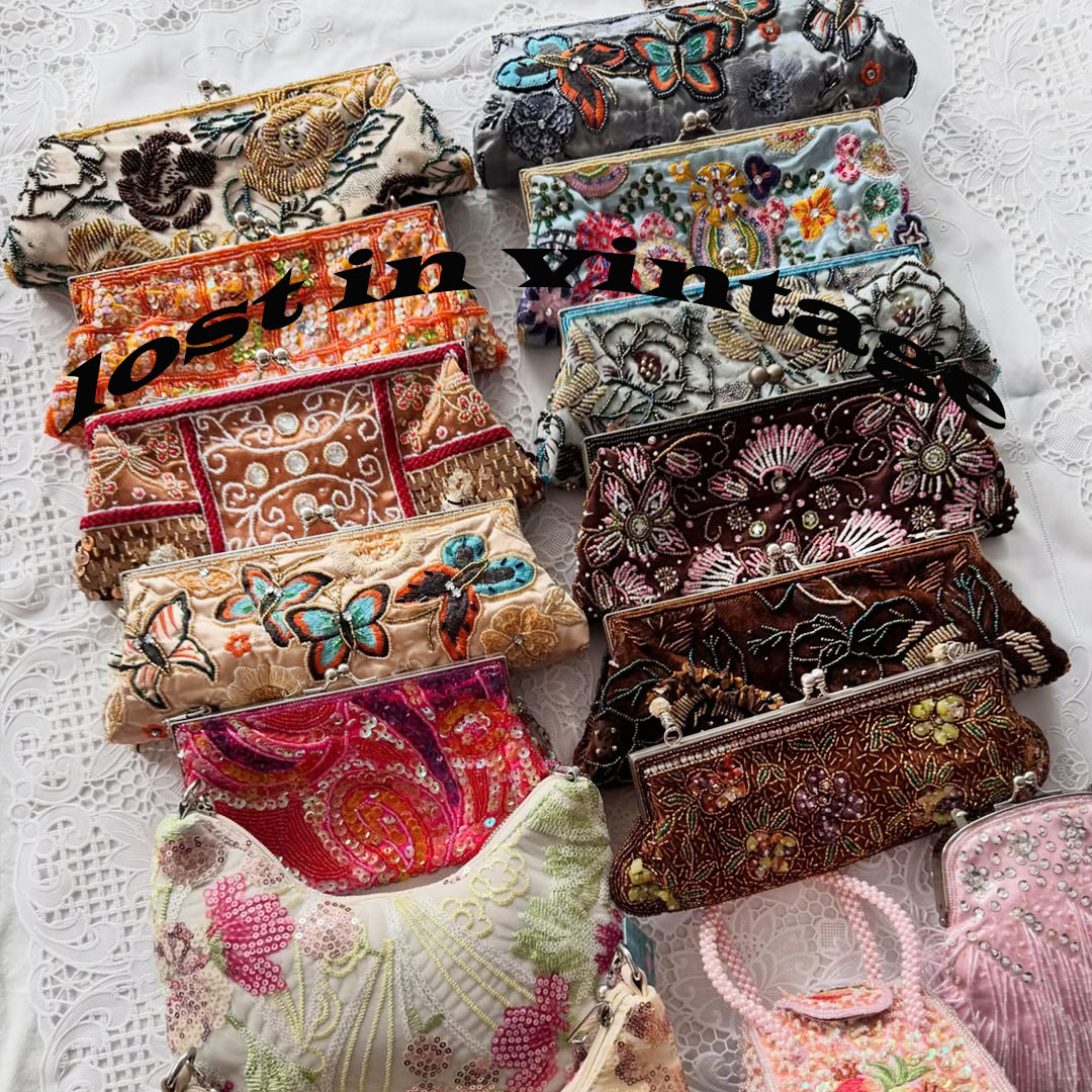 Винтажная вечерняя сумка с выш – обзор и цена Evening Bag Beaded