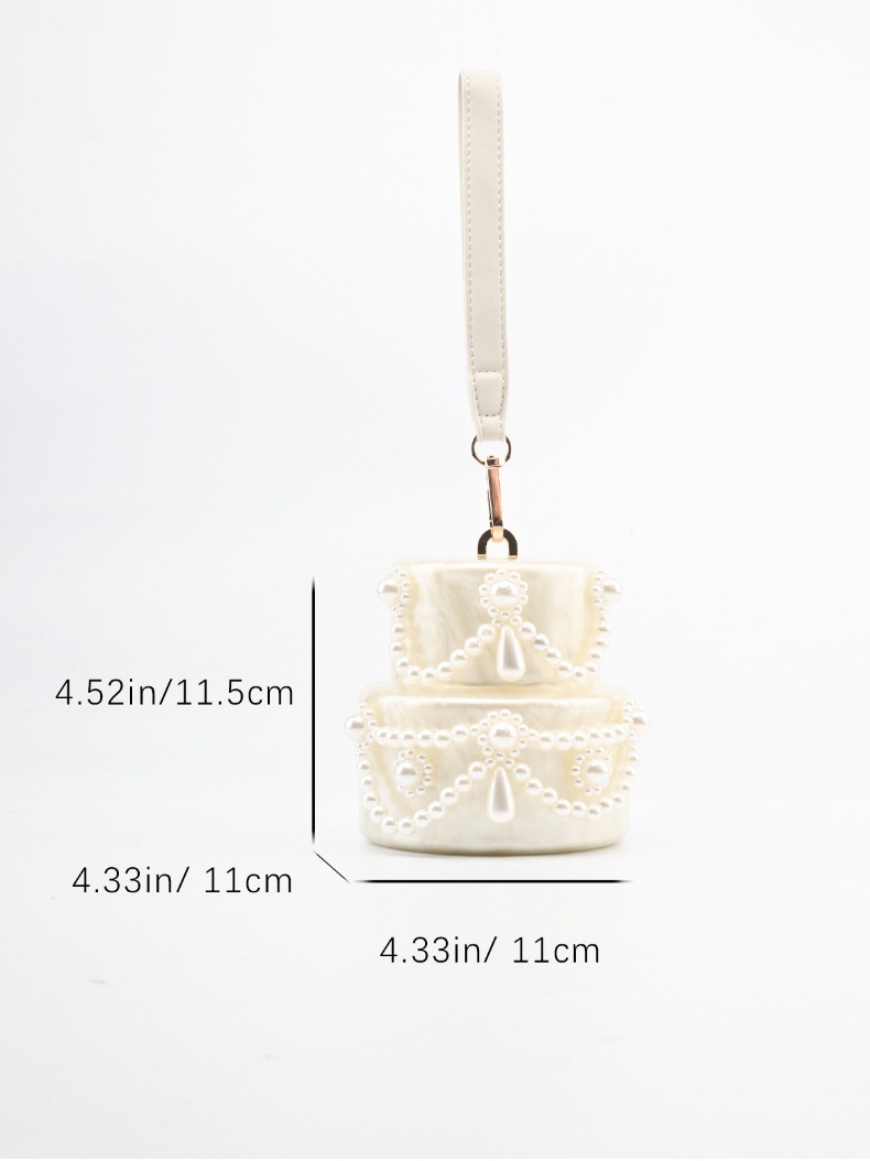 Сумка-клатч в форме торта, акр – обзор и цена Evening Bag Beaded