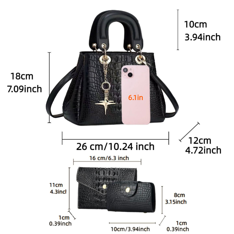 Набор из 3 женских сумок: комп – обзор и цена Women'S Bags Handbags