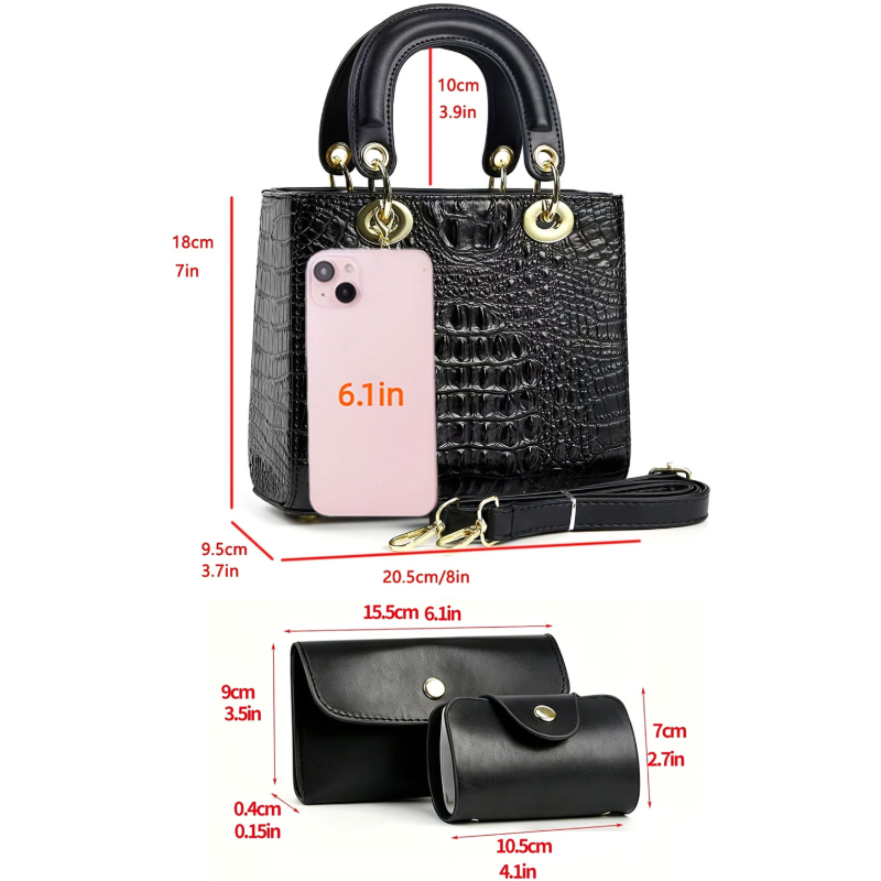 Набор из 3 женских сумок: мале – обзор и цена Women'S Bags Handbags