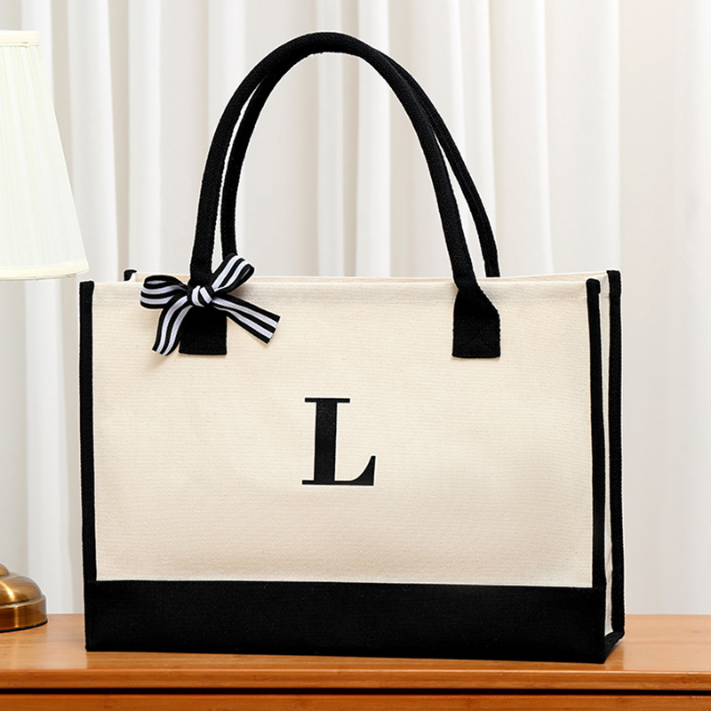 Простая холщовая сумка-тоут с  – обзор и цена Shopper Tote Canvas
