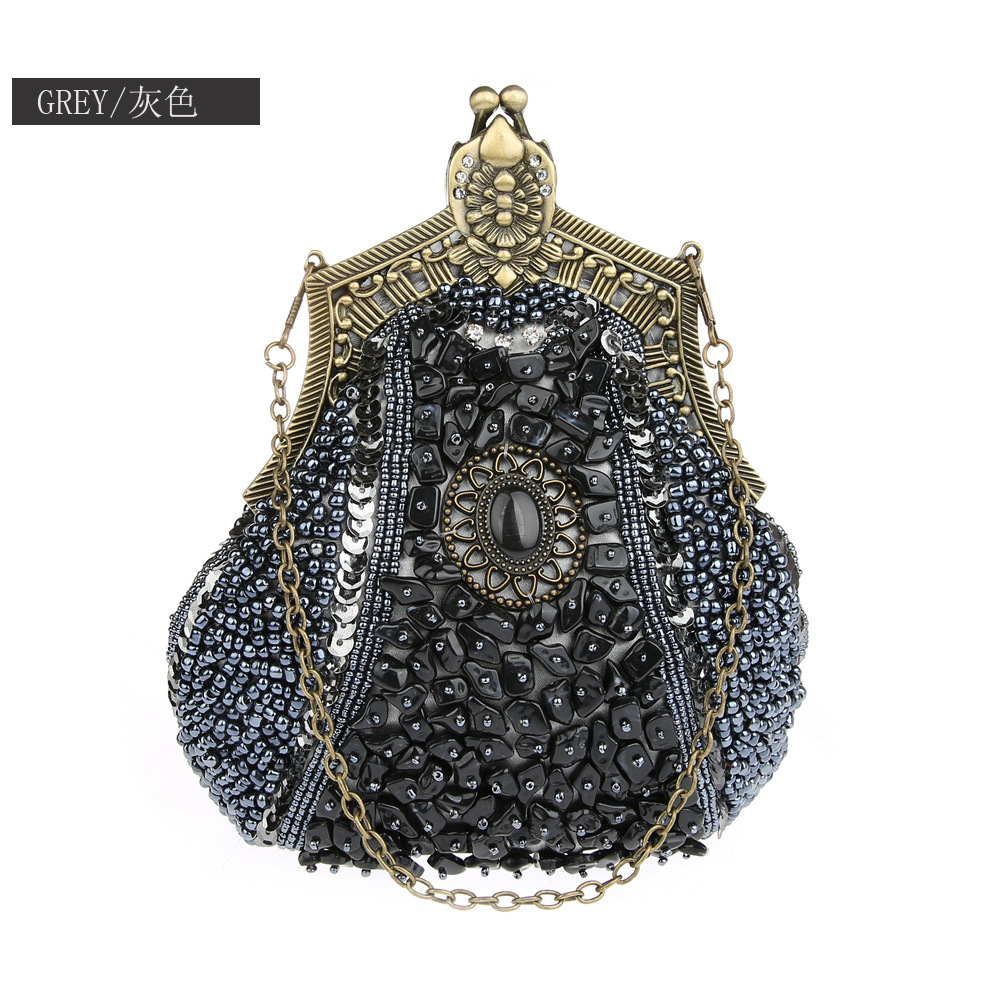 Женский винтажный клатч с жемч – обзор и цена Evening Bag Beaded