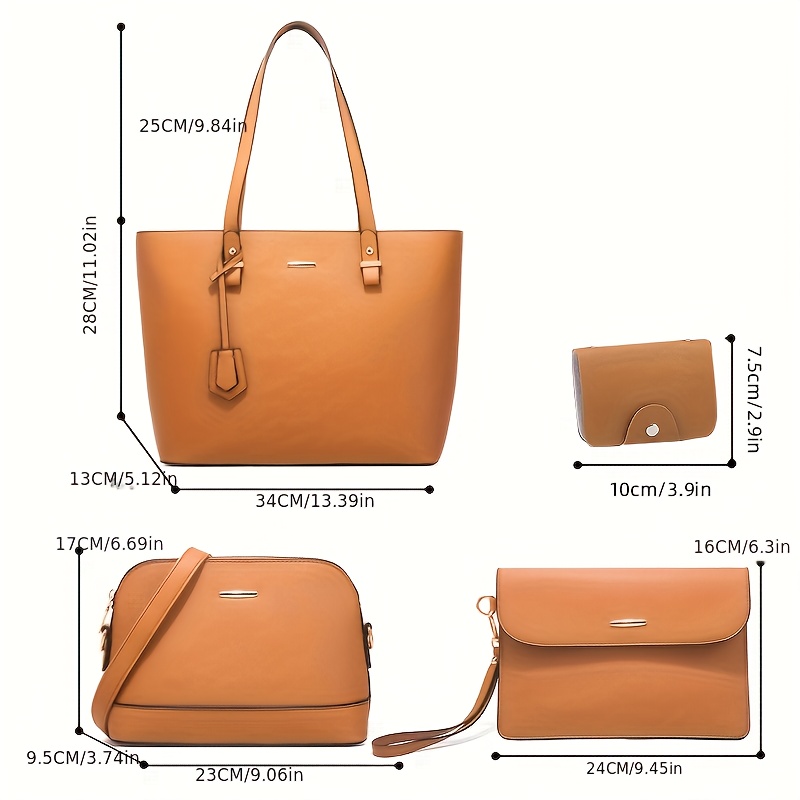 4 шт., модные женские комплект – обзор и цена Women Bags Casual