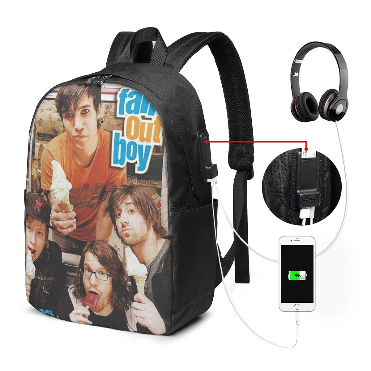 Рюкзак Fall Out Boy, дорожная  – обзор и цена Women Bags For College